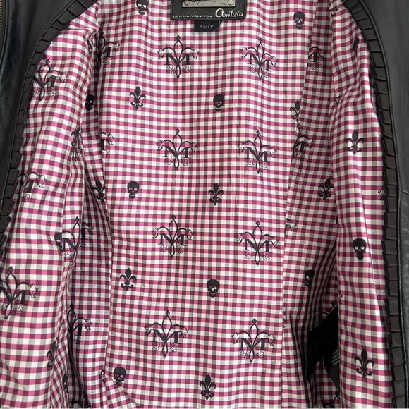 Mackage Aritzia Lamb Leather Jacket Size XS Black - Picture 12 of 12